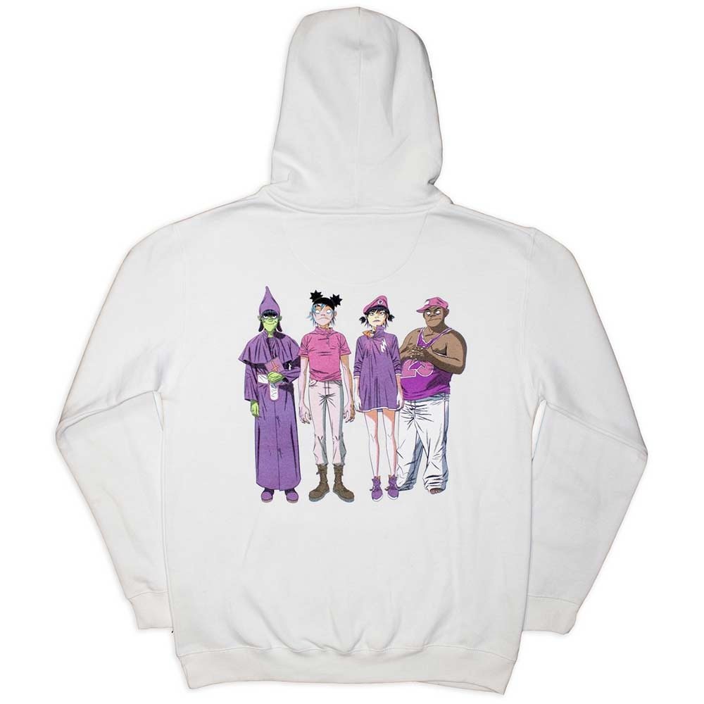 Gorillaz - Cracker Island Hoodie/trui - Wit
